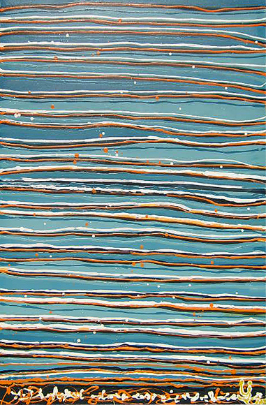 Línea sobre línea 100 cm x 150 cm