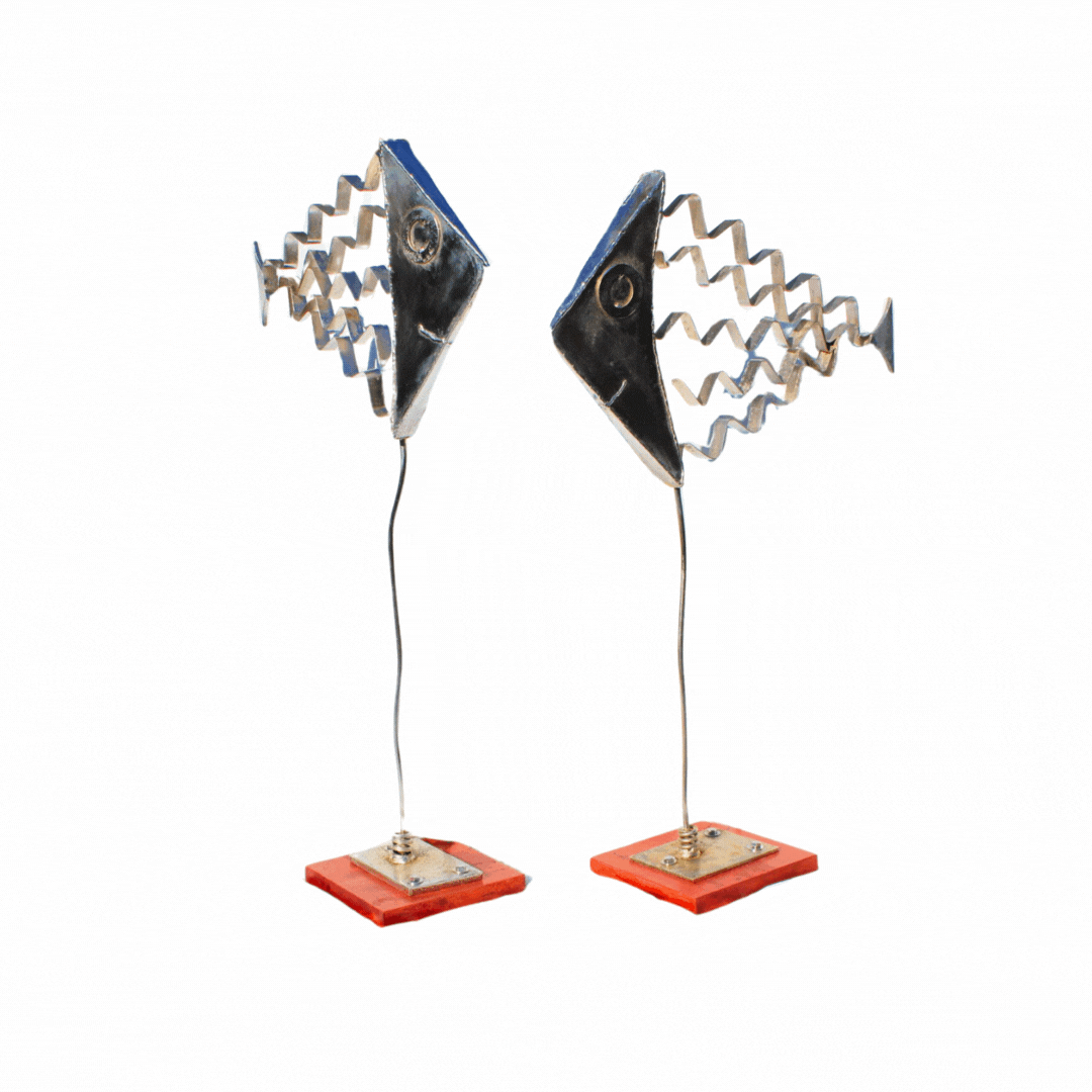 Ensayo con movimiento 40 x 23 x 28 cm